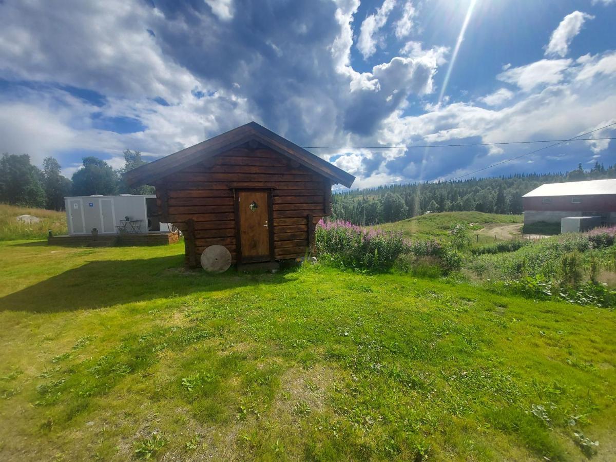 Small Camping Cabbin With Bathroom Near By Hattfjelldal Dış mekan fotoğraf
