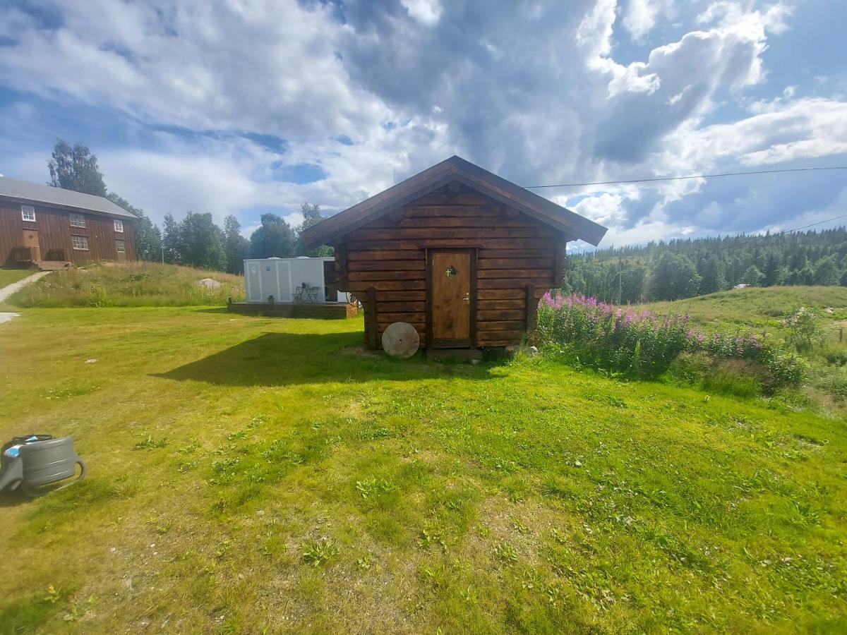 Small Camping Cabbin With Bathroom Near By Hattfjelldal Dış mekan fotoğraf